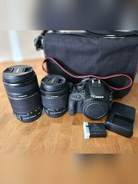 Canon EOS Kiss X7 (Rebel SL1) DSLR Kit - with 18-55mm IS STM Lens
